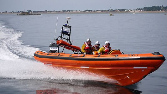 Training exercise involved white flares