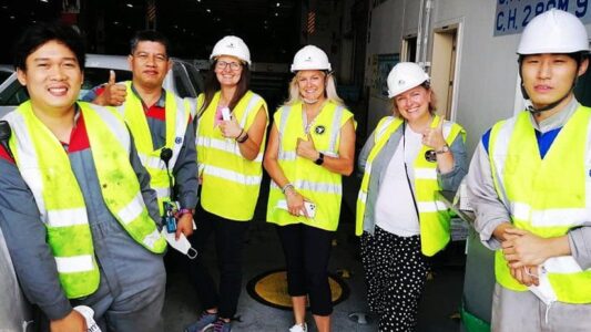 Frances and Ally see how Sailors’ Society helps mariners
