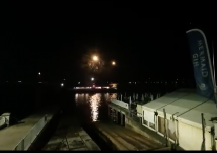 Parachute flares used in night sea search