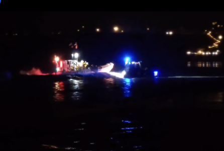 Illuminating flares used in missing person search